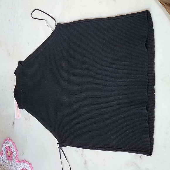 NWT Aqua Knit ribbed back mock neck top size large - Picture 8 of 16